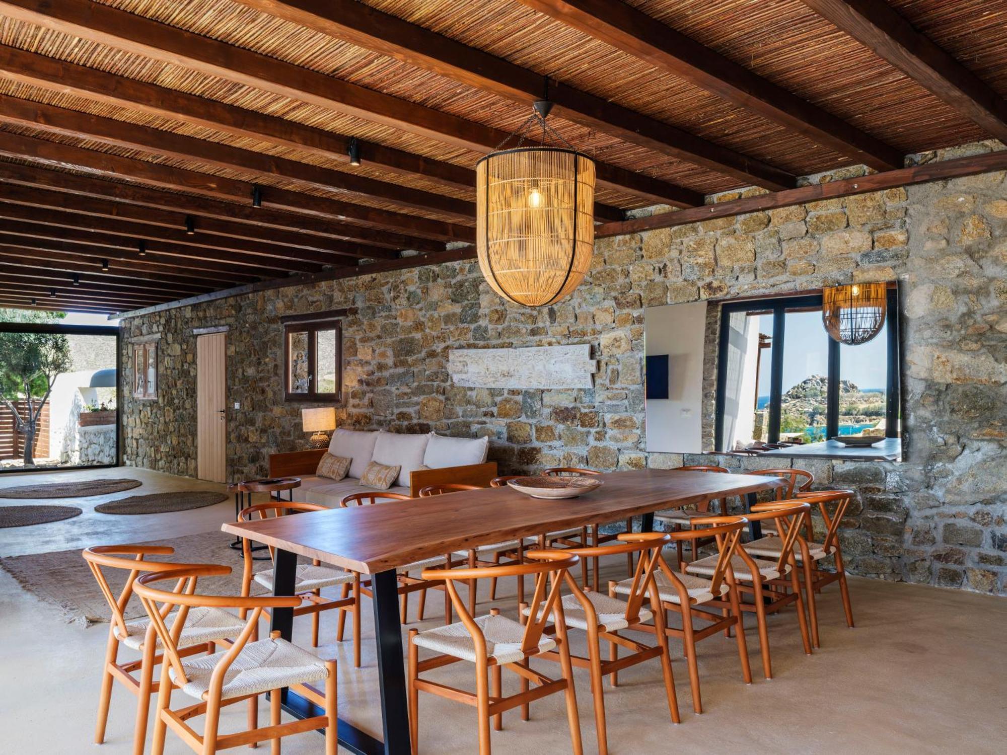 Trinity Mykonos - Beachfront Villa Platys Gialos  외부 사진